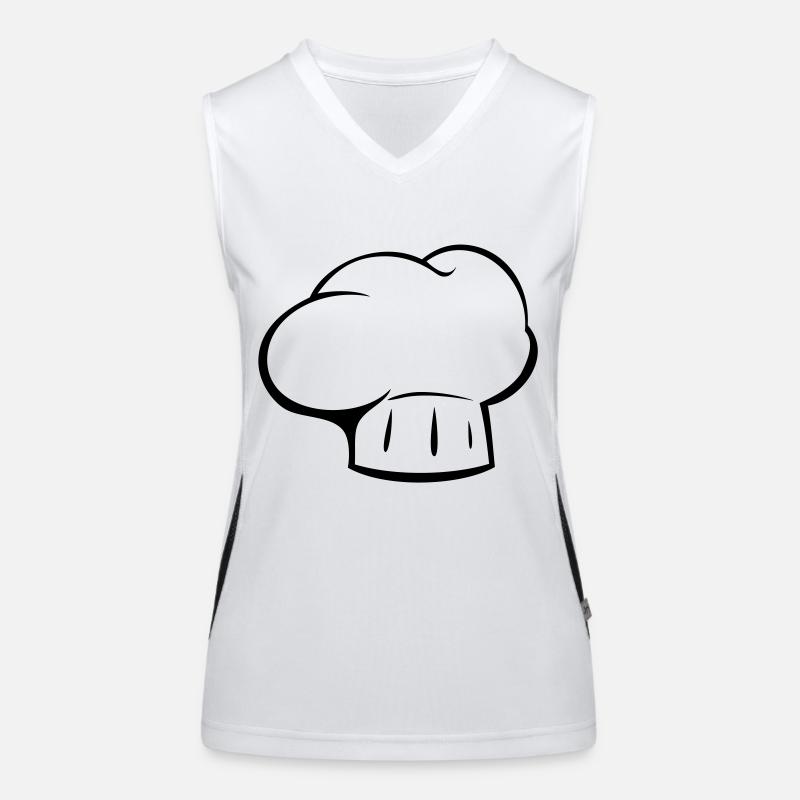 Chef's Hat Women's Functional Contrast Tank Top