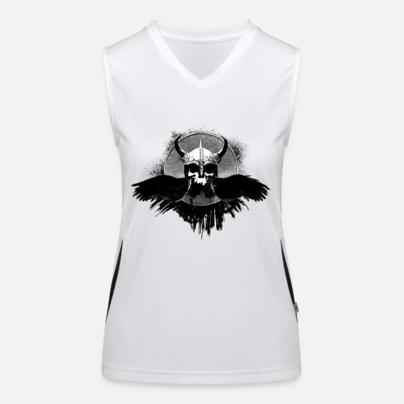 vikingskull Women's Functional Contrast Tank Top