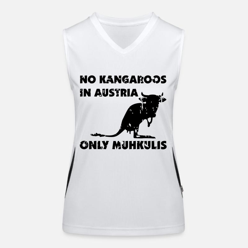 Kangaroo Débardeur respirant contrasté Femme