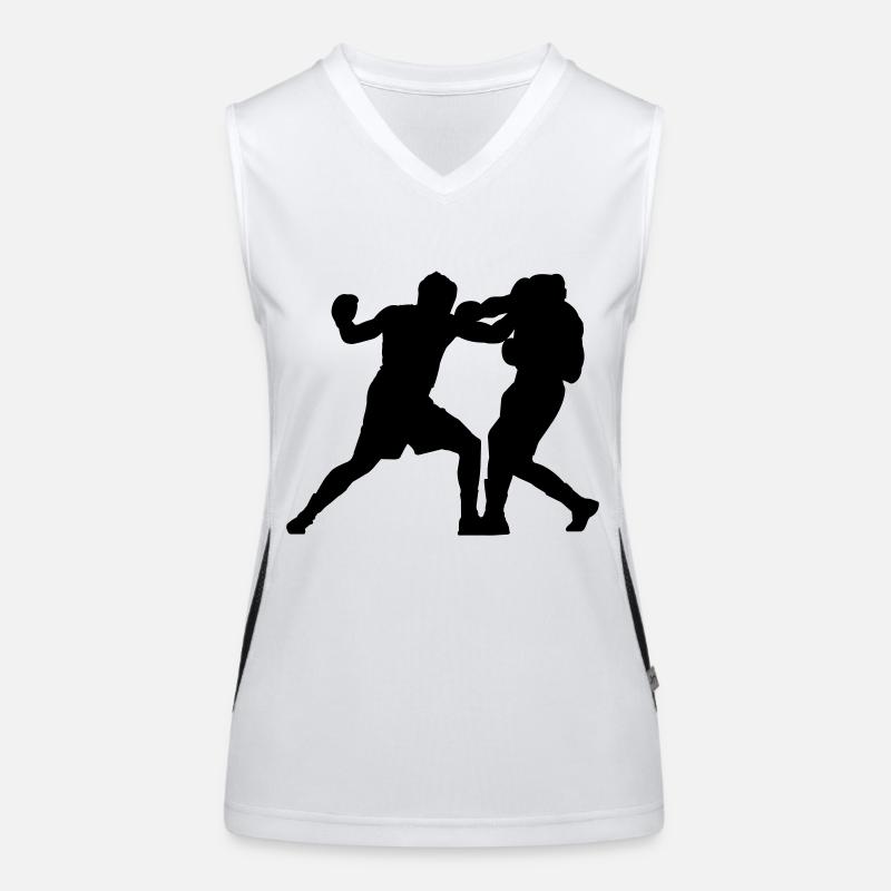 boxeurs Débardeur respirant contrasté Femme