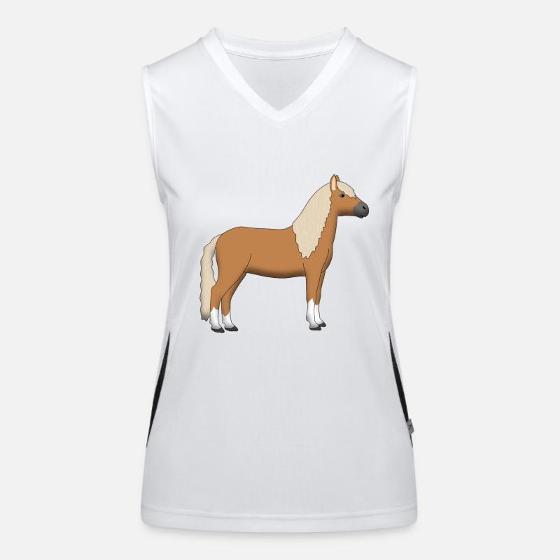 Haflinger Funktionelles Kontrast-Tank Top für Frauen