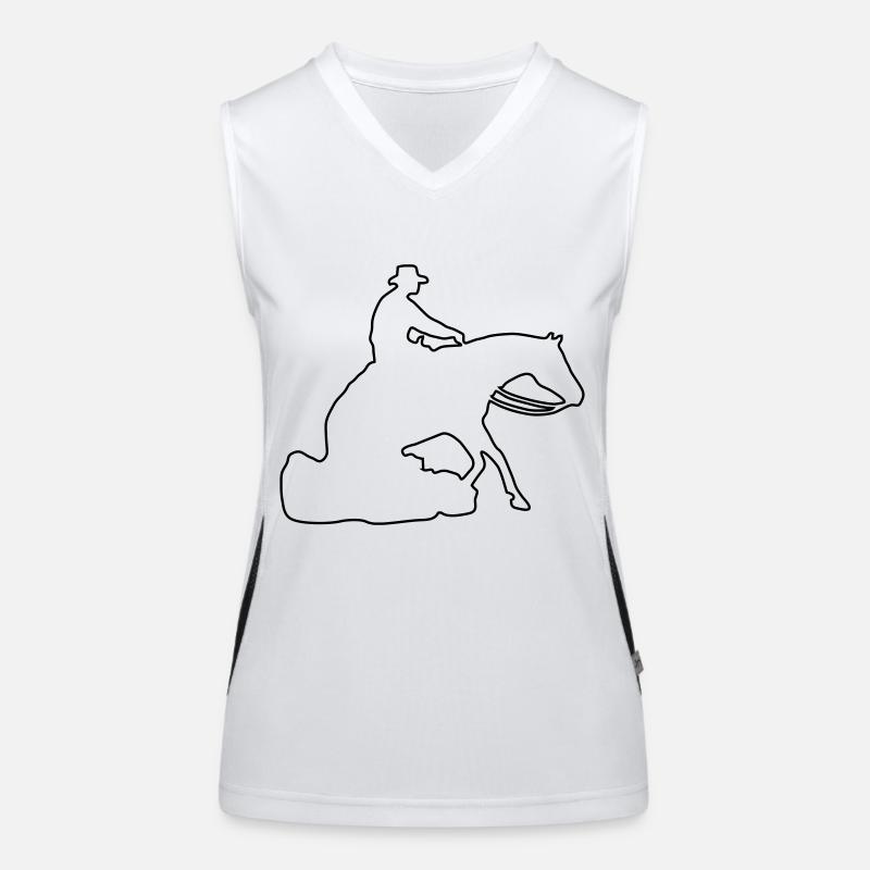slider_usa Women's Functional Contrast Tank Top