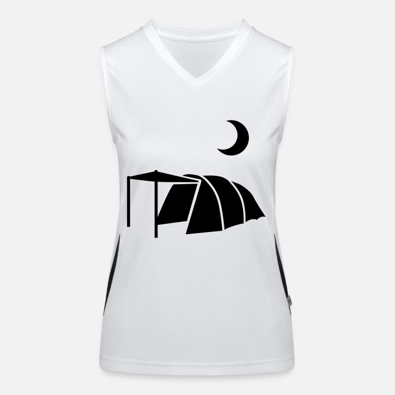 Zelt Funktionelles Kontrast-Tank Top für Frauen