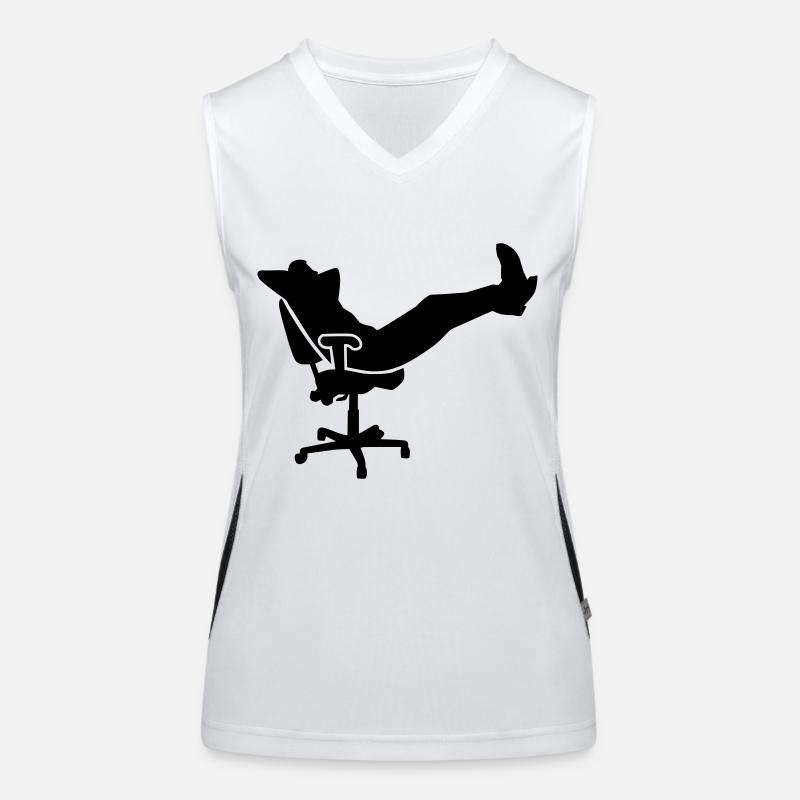 Office Women's Functional Contrast Tank Top