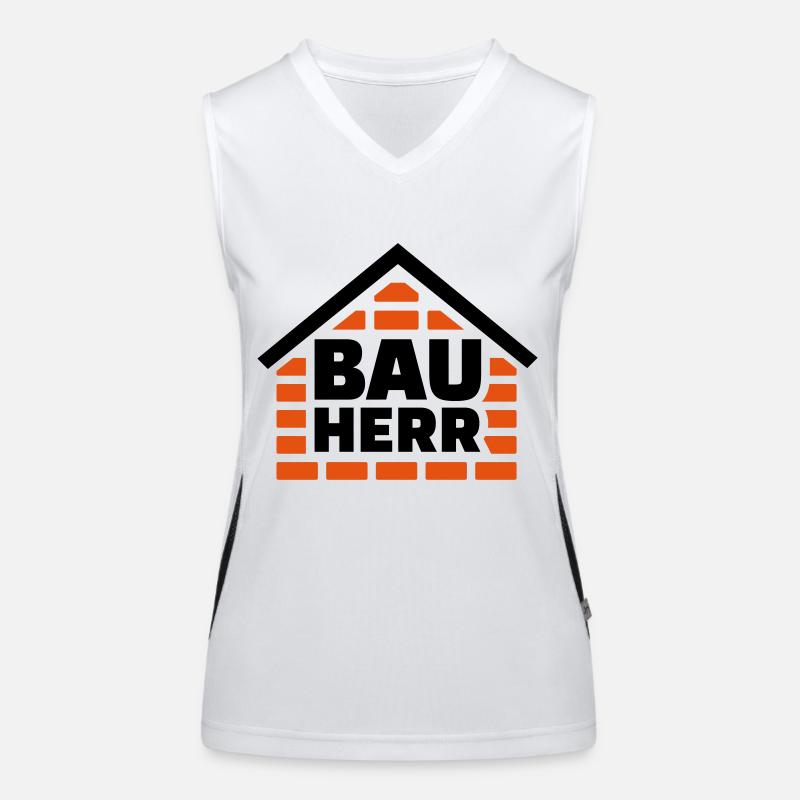 Bauherr Funktionelles Kontrast-Tank Top für Frauen