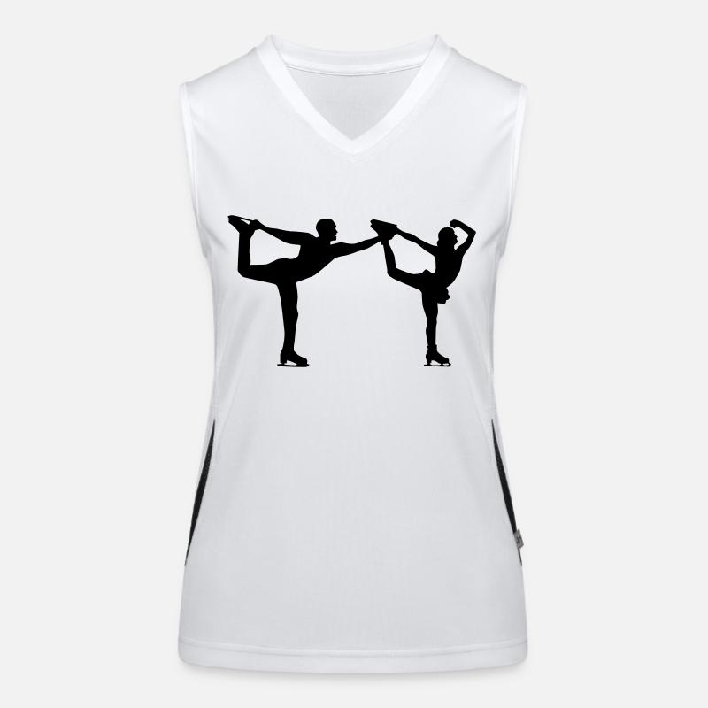 Figure skating Women's Functional Contrast Tank Top