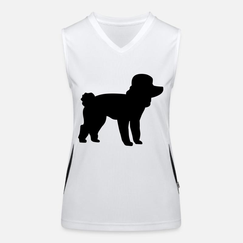 Poodle Women's Functional Contrast Tank Top