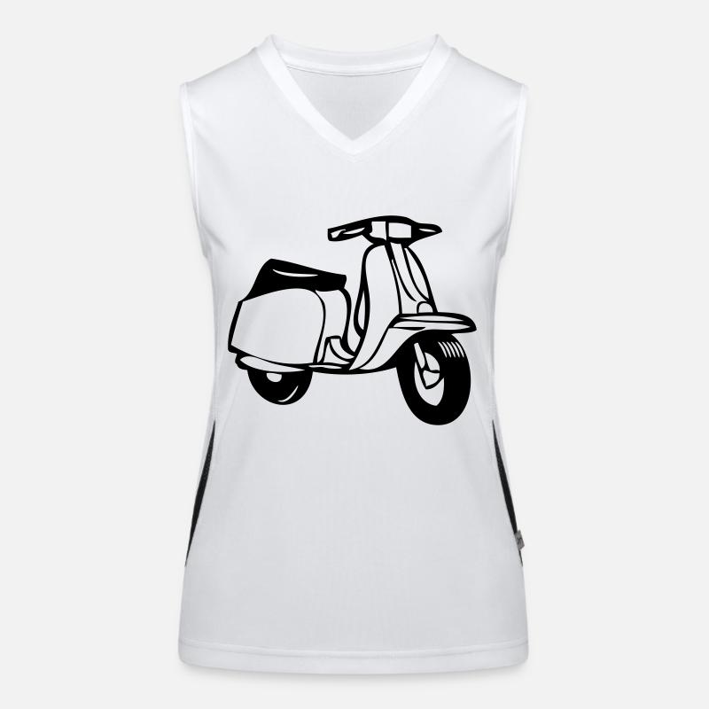 cool Débardeur respirant contrasté Femme