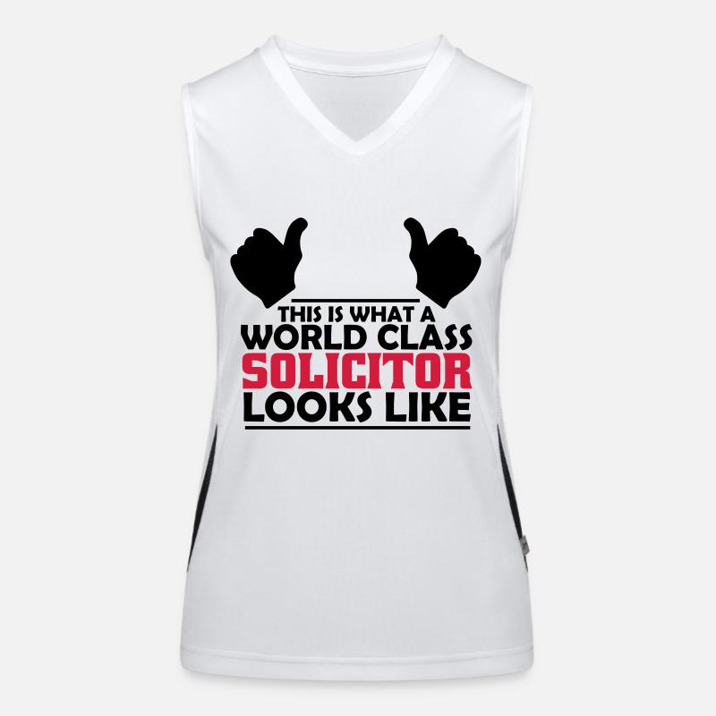 world class solicitor Women's Functional Contrast Tank Top