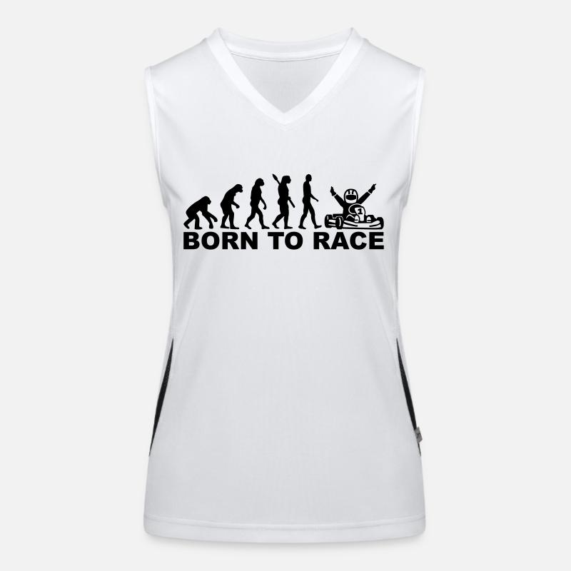 Kart Funktionelles Kontrast-Tank Top für Frauen