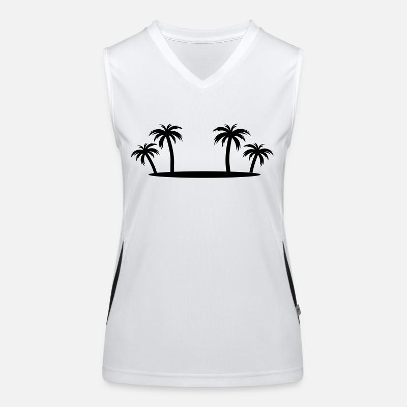 insel Funktionelles Kontrast-Tank Top für Frauen