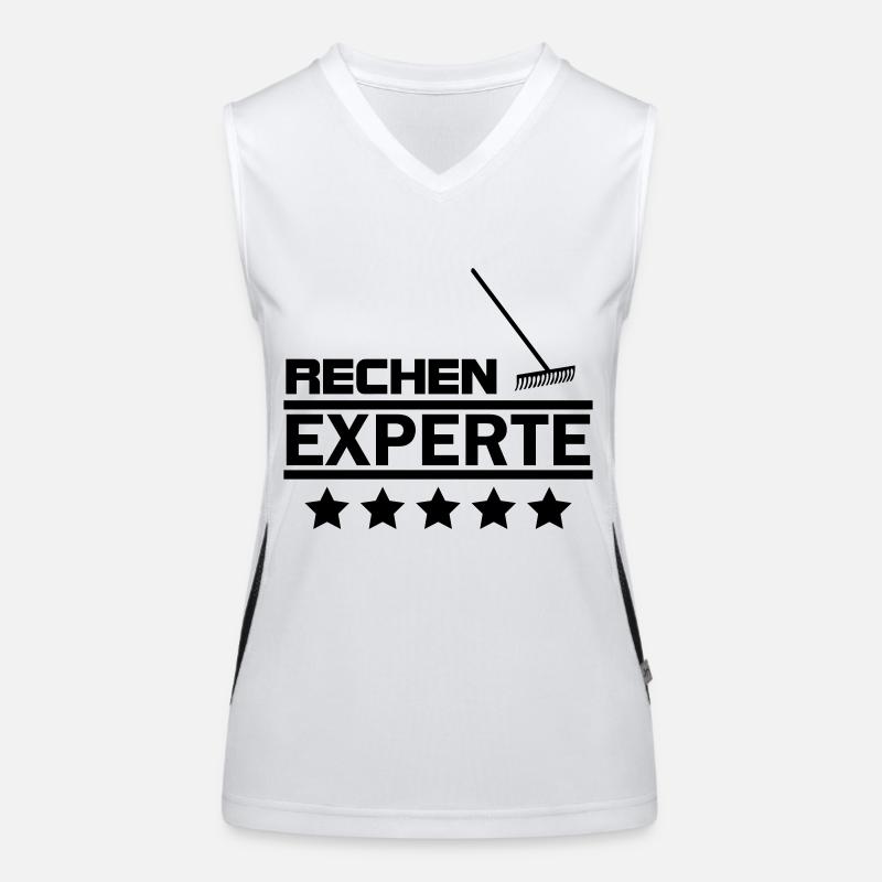 rechen experte Funktionelles Kontrast-Tank Top für Frauen