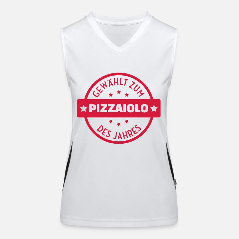 Pizza / Pizzaiolo / Pizza Chef / Pizzachef Women's Functional Contrast Tank Top