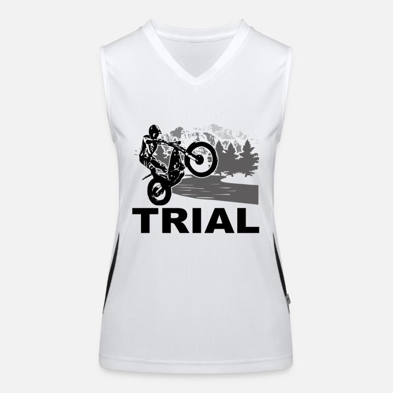 Trial Funktionelles Kontrast-Tank Top für Frauen