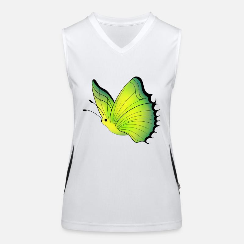 Butterfly Women's Functional Contrast Tank Top