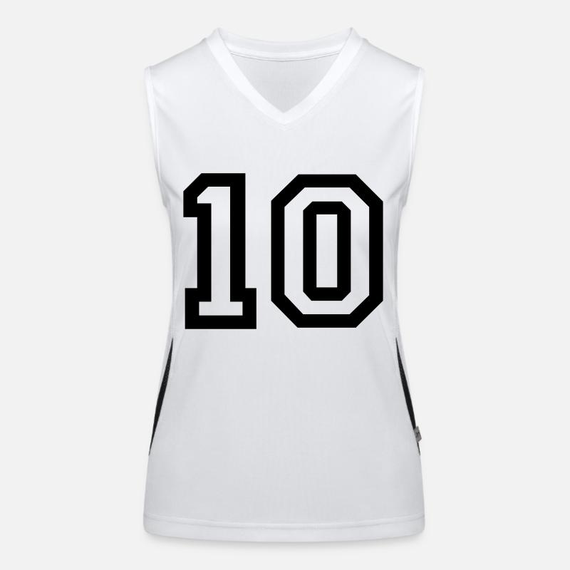 10 Collegestyle Funktionelles Kontrast-Tank Top für Frauen
