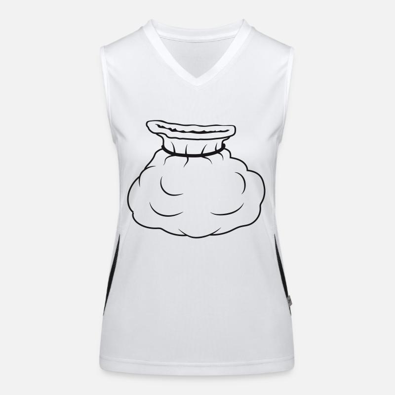 Comic Filled Sack Women's Functional Contrast Tank Top