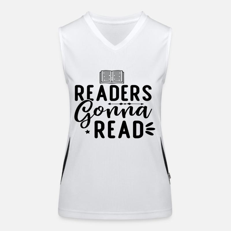 Readers Gonna Read Women's Functional Contrast Tank Top