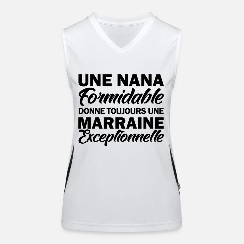 Nana Formidable - Marraine Exceptionnelle Débardeur respirant contrasté Femme