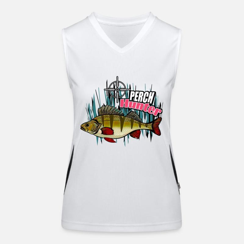 Perch hunter Women's Functional Contrast Tank Top