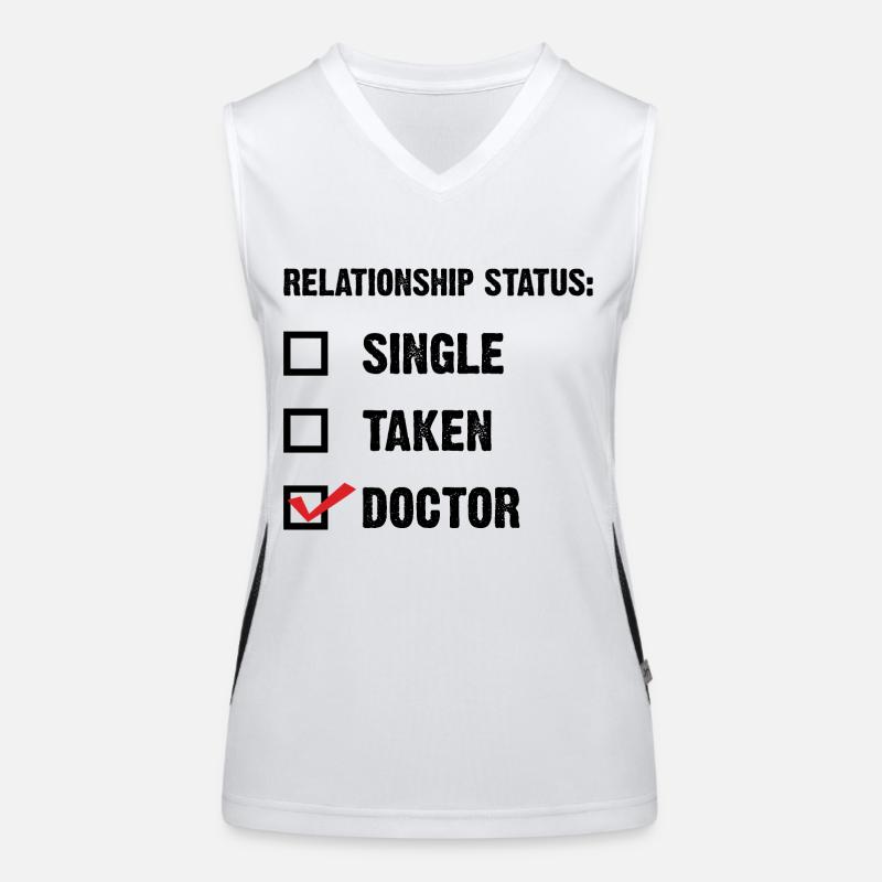 Dr. Scheck! Funktionelles Kontrast-Tank Top für Frauen