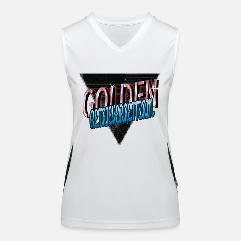 bluthund geburtstagsgeschenk witzig lustig Funktionelles Kontrast-Tank Top für Frauen