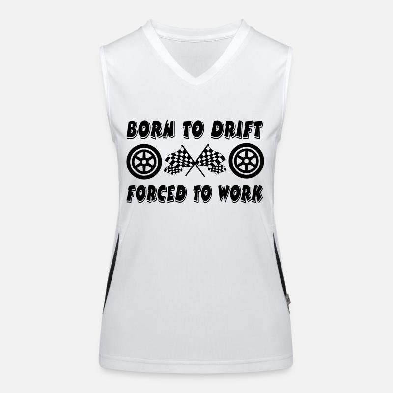 Auto Funktionelles Kontrast-Tank Top für Frauen
