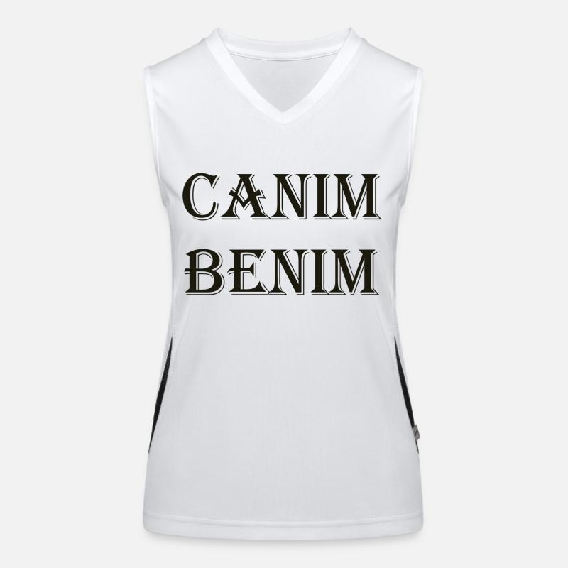 canimbenim1 Funktionelles Kontrast-Tank Top für Frauen