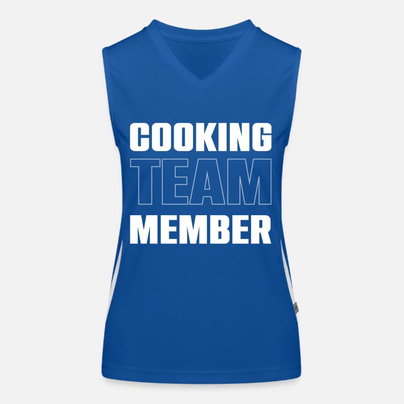 Cooking Team Funktionelles Kontrast-Tank Top für Frauen