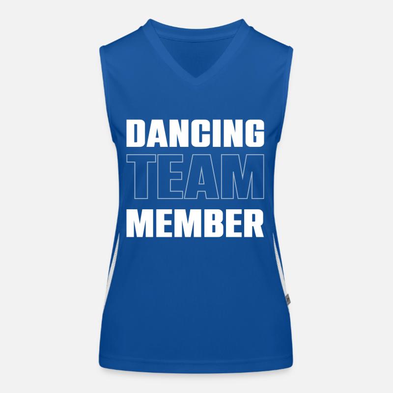 Dancing Team Women's Functional Contrast Tank Top
