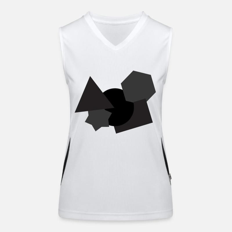 Formen Funktionelles Kontrast-Tank Top für Frauen