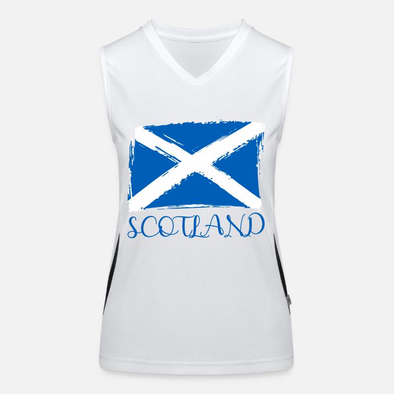 Écosse Débardeur respirant contrasté Femme