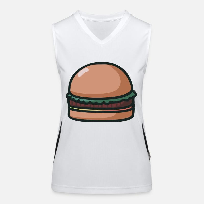 BURGER CLASSICO Women's Functional Contrast Tank Top
