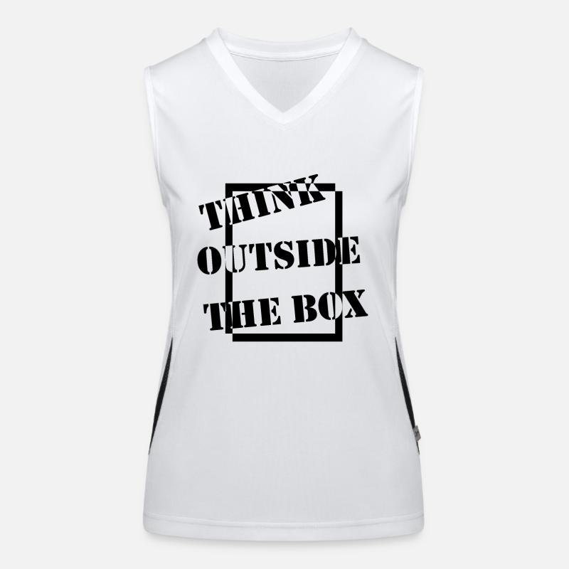 BOX Débardeur respirant contrasté Femme