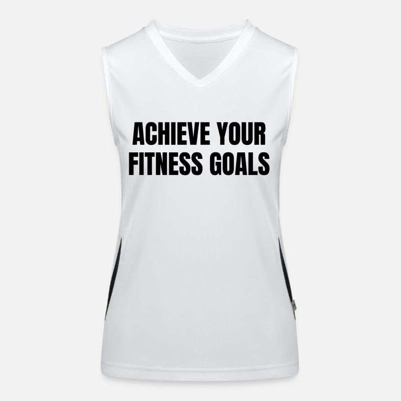 Objectifs de remise en forme Débardeur respirant contrasté Femme