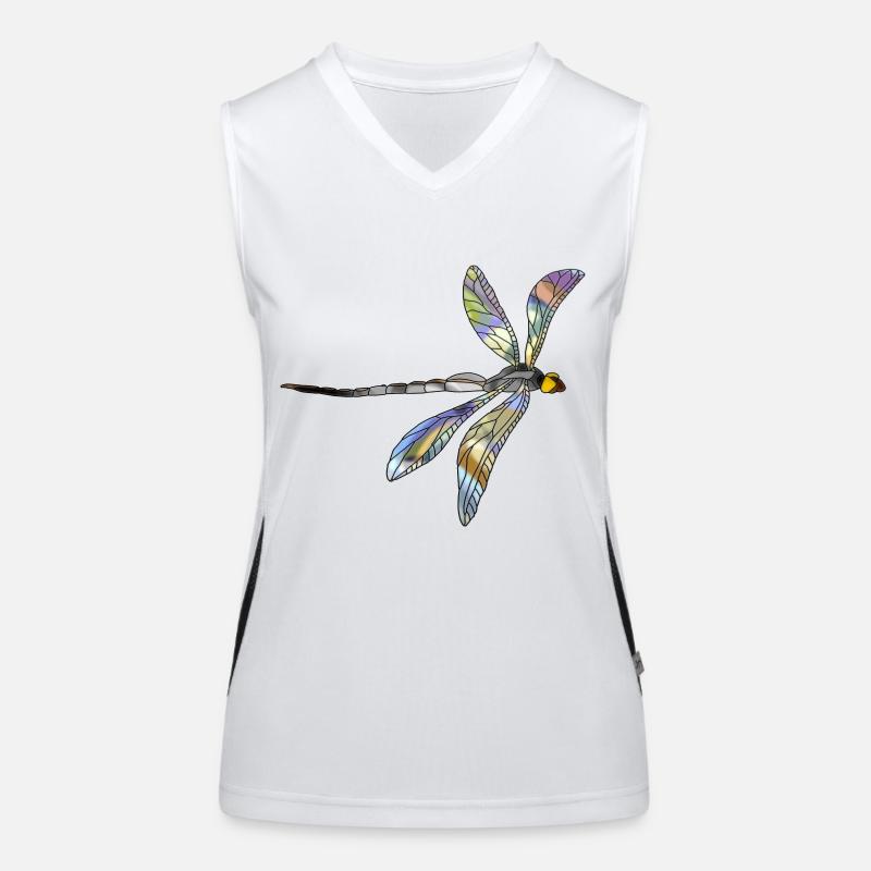 Libelle Funktionelles Kontrast-Tank Top für Frauen