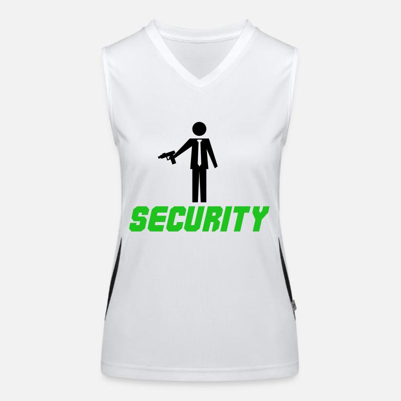 Security Design Women's Functional Contrast Tank Top