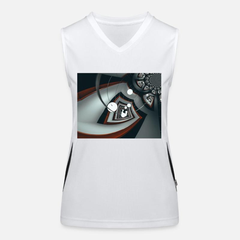 omega Débardeur respirant contrasté Femme