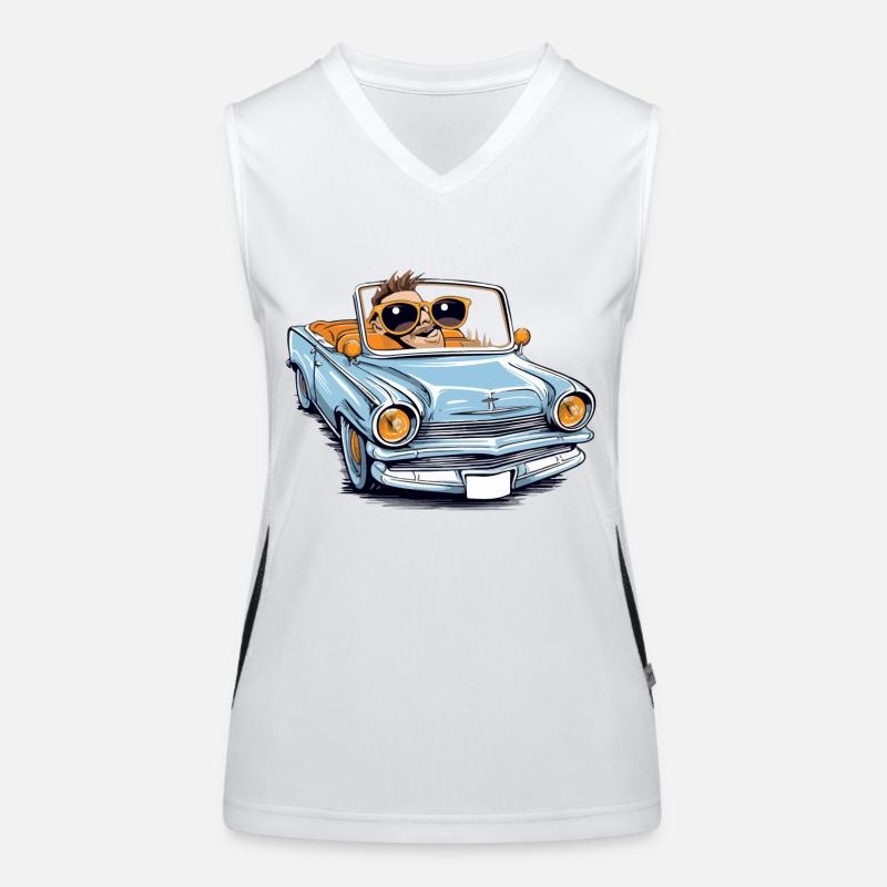 Marc in a convertible Women's Functional Contrast Tank Top