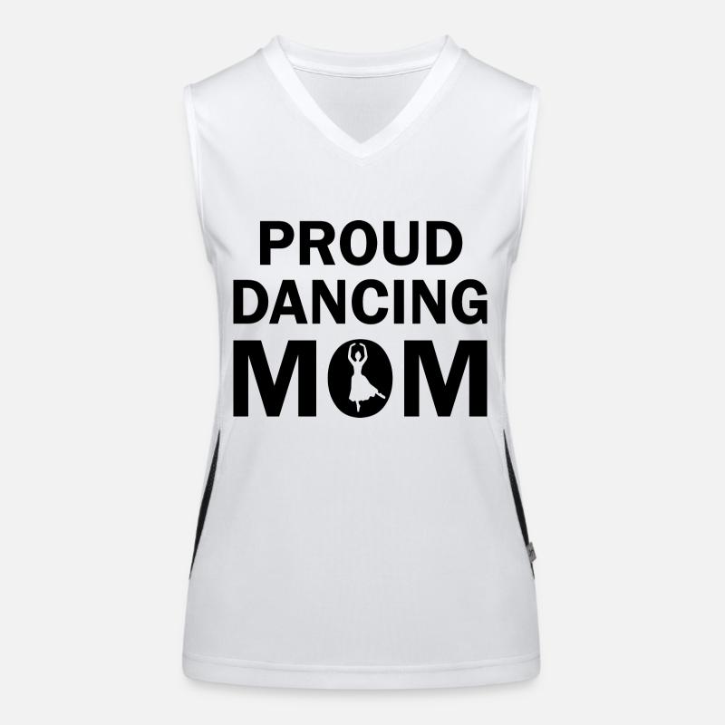 Dancing Dance Music Women's Functional Contrast Tank Top
