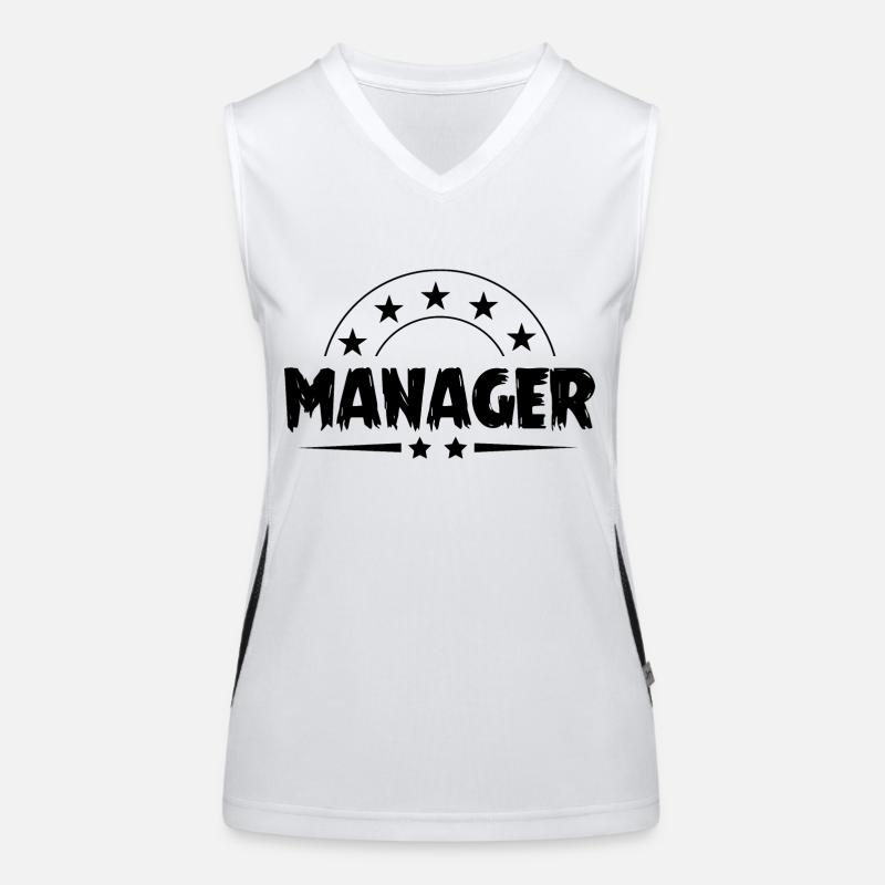 Manager Beruf Funktionelles Kontrast-Tank Top für Frauen