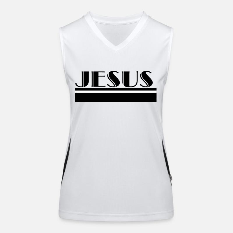 Jésus Débardeur respirant contrasté Femme