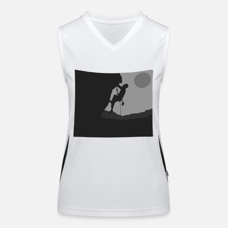 Rock Climbing Women's Functional Contrast Tank Top