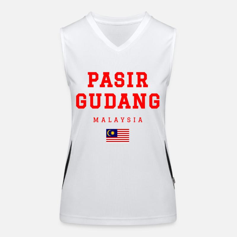 Pasir Gudang, Malaisie Débardeur respirant contrasté Femme