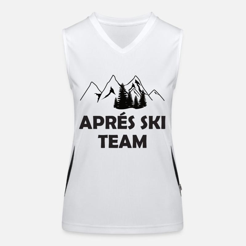 Équipe d’après-ski Débardeur respirant contrasté Femme