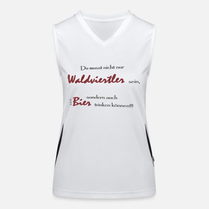Waldviertel beer Women's Functional Contrast Tank Top