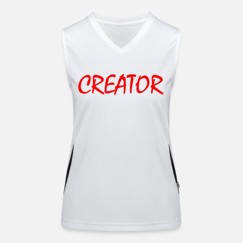 Creator Funktionelles Kontrast-Tank Top für Frauen