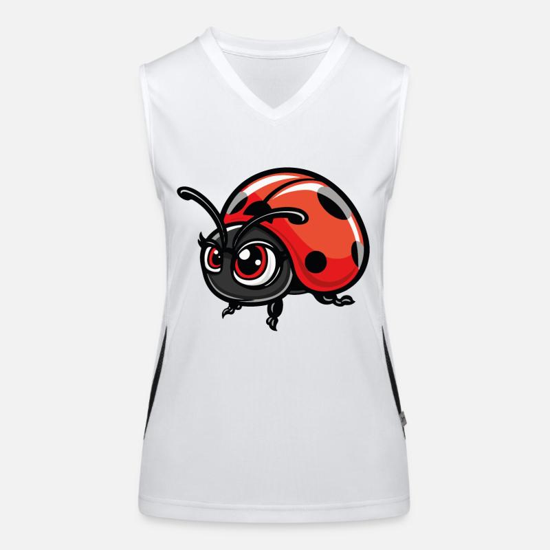 maikäfer comic Funktionelles Kontrast-Tank Top für Frauen