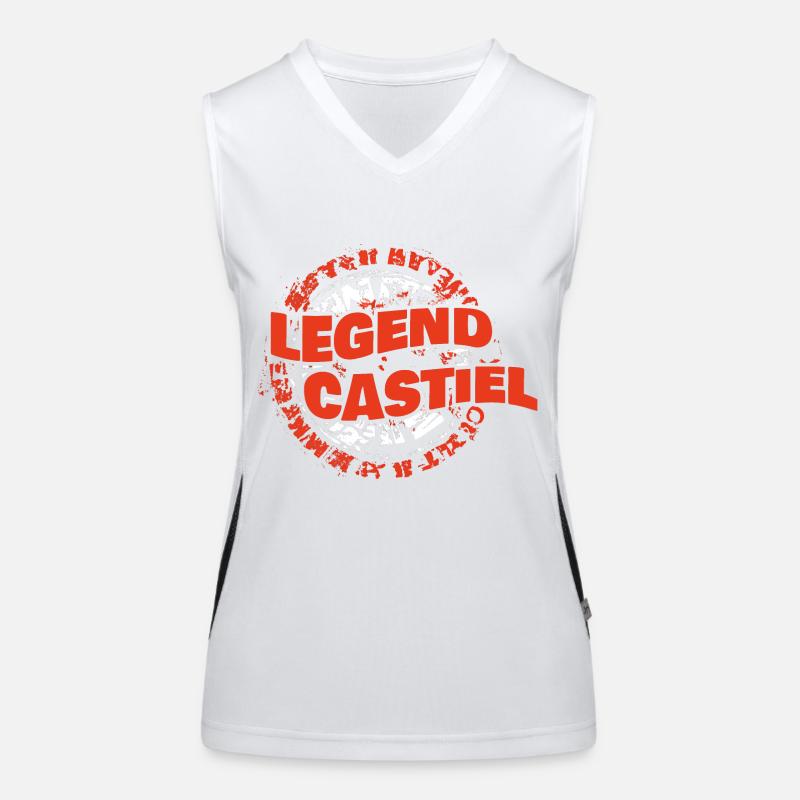 Cadeau pour Castiel Débardeur respirant contrasté Femme