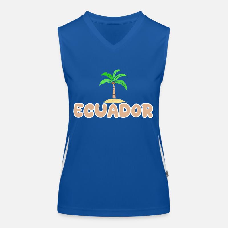 Ecuador Women's Functional Contrast Tank Top